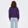 ONLY ONLFEATHER L/S O-NECK UB SWT ACAI