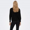 ONLY LOOSE KNITTED PULLOVER BLACK