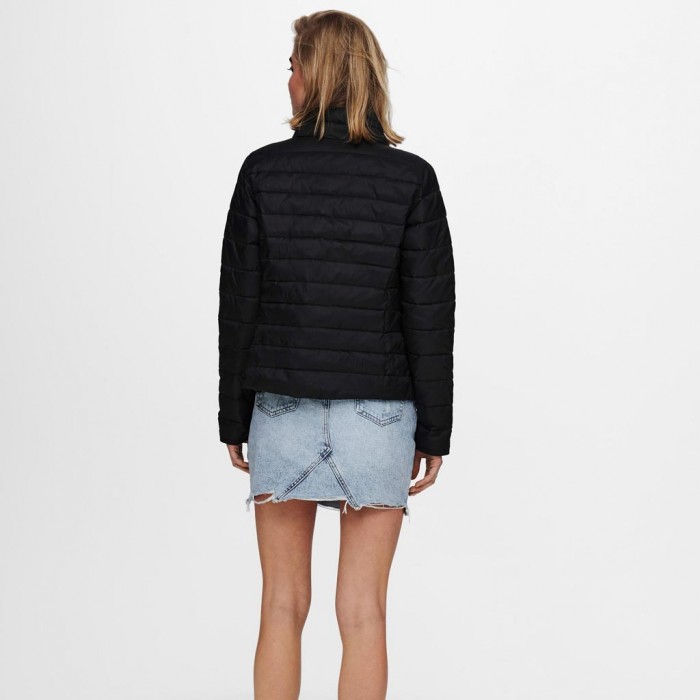 ONLY ONLTAHOE QUILTED JACKET OTW BLACK