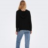 ONLY ONLNEW TESSA L/S HOOD DETAIL PULL KNT BLACK