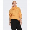 ONLY ONLTRUDY LIFE L/S LONG ROLLNECK KNT ORANGE