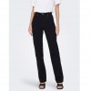 ONLY HIGHWAISTED TROUSERS Black / Black