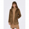 ONLY  ONLNEWMALOU FAUX FUR COAT CC OTW BROWN