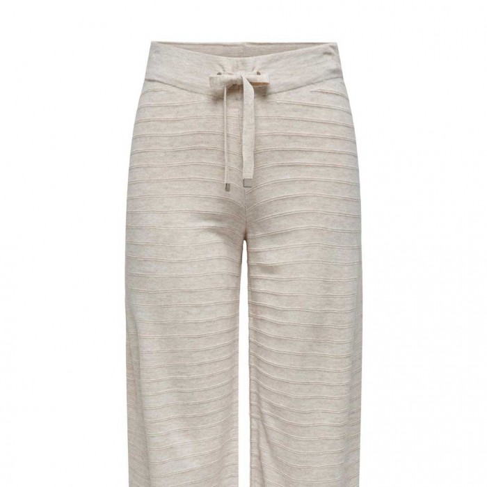 ONLY ONLCATA WIDE MW PANT CC KNT BEIGE