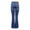 ONLY ONLHELLA HW RETRO FLARED DNM REA563 BLUE