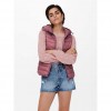 ONLY ONLNEWTAHOE HOOD WAISTCOAT OTW NOOS ROSE