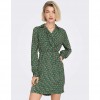 ONLY ONLJENNY L/S WRAP DRESS PTM GREEN