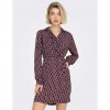 ONLY ONLJENNY L/S WRAP DRESS PTM VIOLET