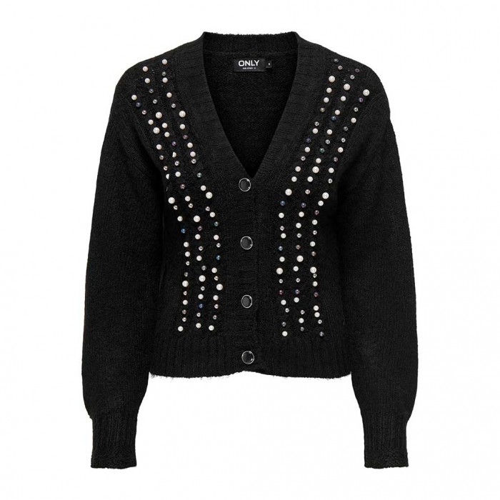 ONLY ONLMARIAN LS CARDIGAN KNT BLACK