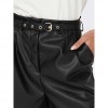 ONLY  ONLHEIDI FAUX LEATHER SHORTS NOOS OTW BLACK