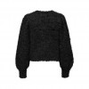 ONLY  ONLFANTASTICO LS GLITTER O-NECK KNT BLACK