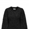 ONLY  ONLFANTASTICO LS GLITTER O-NECK KNT BLACK