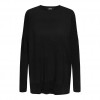 ONLY ONLIBI LS LOOSE O-NECK CC KNT BLACK