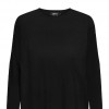 ONLY ONLIBI LS LOOSE O-NECK CC KNT BLACK