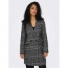 ONLY ONLNEWSELENA MINNA LIFE WOOL COAT CC OTW BLACK/GREY