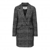 ONLY ONLNEWSELENA MINNA LIFE WOOL COAT CC OTW BLACK/GREY