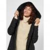 ONLY  ONLSEDONA BOUCLE WOOL COAT OTW BLACK