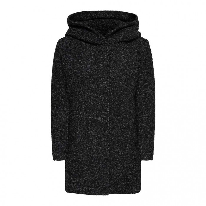 ONLY  ONLSEDONA BOUCLE WOOL COAT OTW BLACK