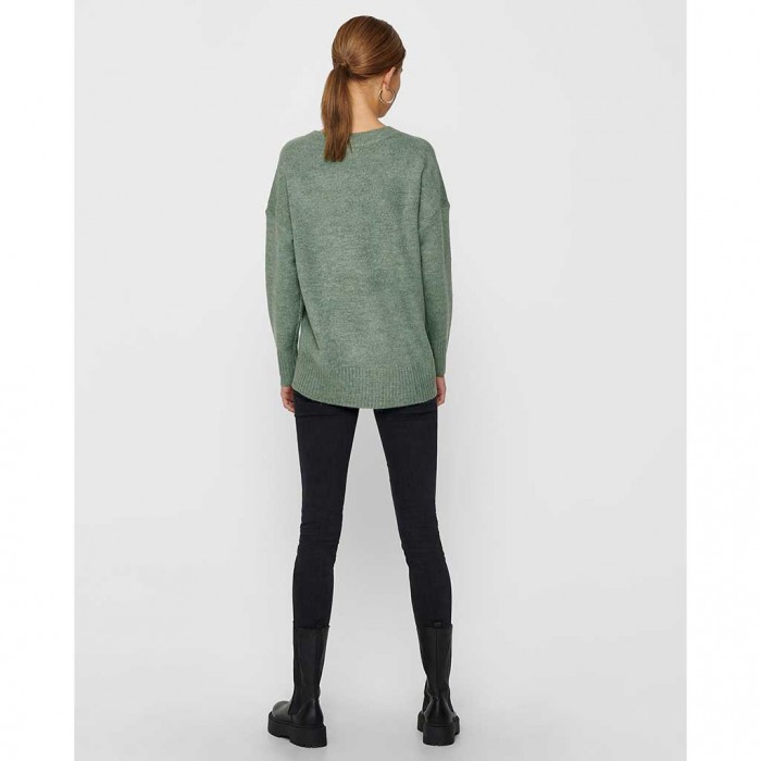 ONLY ONLNANJING L/S PULLOVER KNT NOOS GREEN