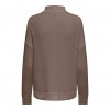 ONLY ONLKLARA LIFE LS HIGHNECK KNT BROWN/GRAY