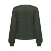 ONLY  ONLMADDY L/S LACE TOP JRS GREEN