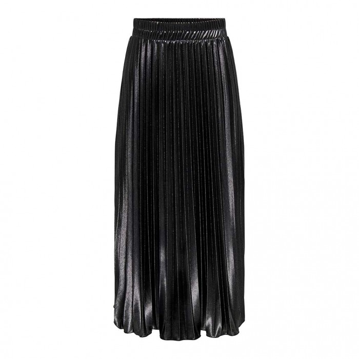 ONLY ONLLYON PLEATED SHINE SKIRT JRS BLACK