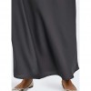 ONLY ONLCHIGO ANKEL SATIN SKIRT WVN DARK GREY