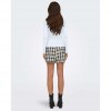 ONLY ONLVAL LIFE L/S O-NECK STONE TOP JRS WHITE