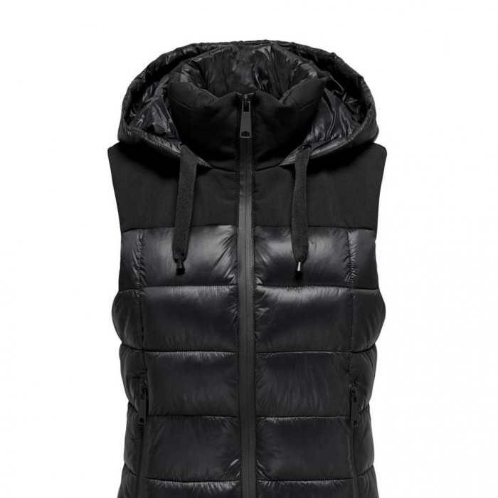 ONLY ONLSOPHIE MIX PUFFER WAISTCOAT CC OTW BLACK