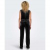 ONLY ONLKAYLE-ELSY STRAIGHT VELVET PANT TLR BLACK