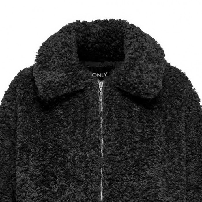 ONLY ONLCALI FAUX FUR JACKET CC OTW BLACK