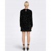 ONLY ONLANIKA SEQUIN LS DRESS WVN BLACK