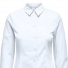 ONLY ONLLETTA COMO LS FITTED SHIRT WVN WHITE