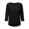 ONLY ONLHANNAH 3/4 TOP CC JRS BLACK