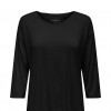 ONLY ONLHANNAH 3/4 TOP CC JRS BLACK