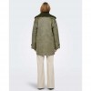 ONLY ONLYLVA BONDED SHERPA COAT CC OTW GREEN