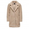 ONLY ONLNEWAURELIA SHERPA COAT LIFE OTW CC BEIGE