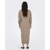 ONLY ONLNEW TESSA L/S MIDI V DRESS KNT NOOS BEIGE ONLY ONLNEW TESSA L/S MIDI V DRESS KNT NOOS BEIGE