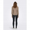 ONLY ONLFAYE LIFE LS O-NECK CS KNT BEIGE