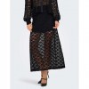 ONLY ONLCHIGO CALI LIFE LACE ANKLE SKIRT WVN BLACK