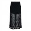 ONLY ONLCHIGO CALI LIFE LACE ANKLE SKIRT WVN BLACK