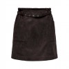 ONLY ONLDIANE HEIDI LIFE FAUX SUEDE SKIRT OTW BROWN