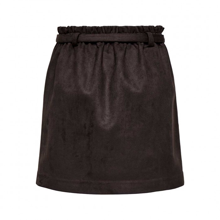 ONLY ONLDIANE HEIDI LIFE FAUX SUEDE SKIRT OTW BROWN