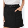 ONLY ONLDIANE HEIDI LIFE FAUX SUEDE SKIRT OTW BLACK
