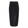 ONLY ONLVERONA FAUX LEATHER LONG SKIRT CC OTW BLACK