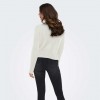 ONLY ONLPETRA LS PEARL O-NECK CARDI CC KNT WHITE ONLY ONLPETRA LS PEARL O-NECK CARDI CC KNT WHITE