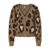 ONLY ONLEDELIE LIFE LS JQ CARDI V-NECK KNT BROWN ONLY ONLEDELIE LIFE LS JQ CARDI V-NECK KNT BROWN