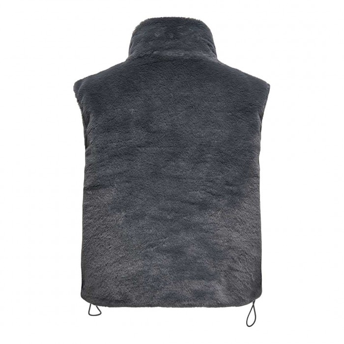 ONLY ONLDANA FAUX FUR REV.WAISTCOAT OTW CC GREY
