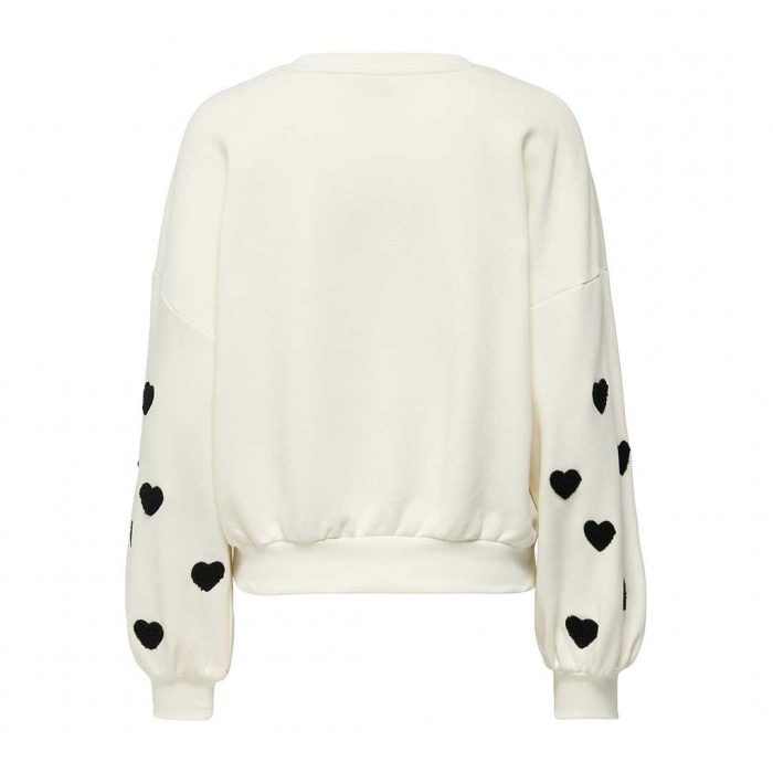ONLY ONLMACY L/S O-NECK BOX CC SWT NOOS WHITE