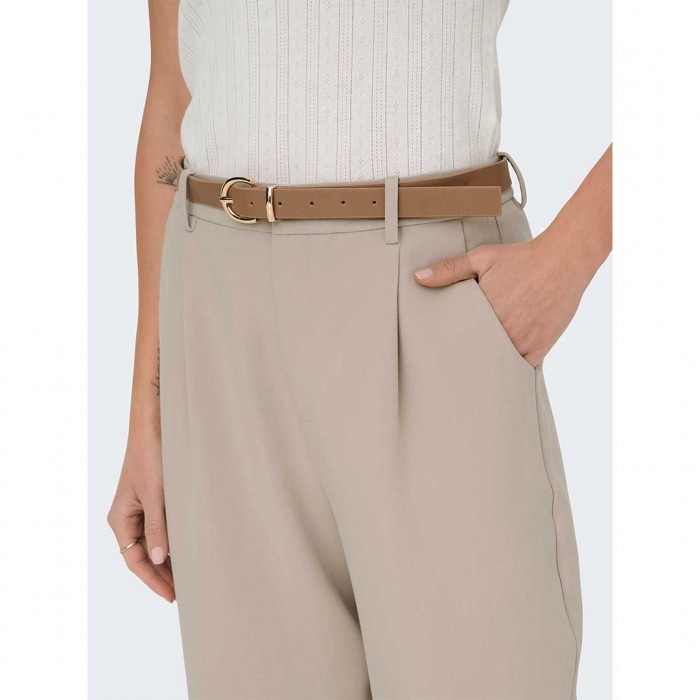 ONLY ONLADI LIFE MW BELT BARREL PANT CC TLR BEIGE